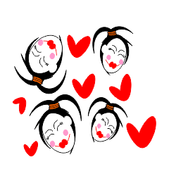 [LINEスタンプ] Miss Cupit