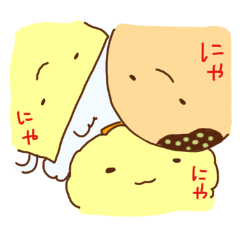 [LINEスタンプ] ポターとたこ焼きといろんな子たち