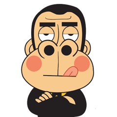 [LINEスタンプ] Monkey jung