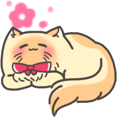 [LINEスタンプ] 食いしん坊ねこ