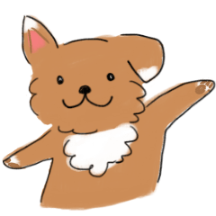 [LINEスタンプ] 愛犬 ポメプー マロン スタンプ3