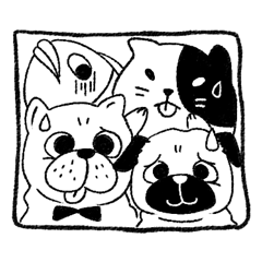 [LINEスタンプ] Quotations From Furkid