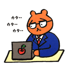 [LINEスタンプ] サラリーマンもも