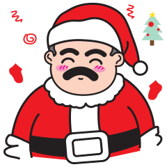 [LINEスタンプ] Uncle Beard (Eng)