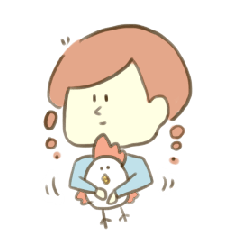 [LINEスタンプ] 女の子たちとニワトリがでてくるスタンプ