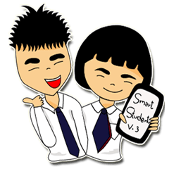 [LINEスタンプ] Smart student v.3