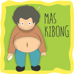 [LINEスタンプ] Mas Kibong