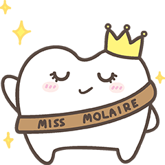 [LINEスタンプ] The cutie molar