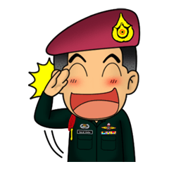 [LINEスタンプ] Royal Thai Army Special Forces 2