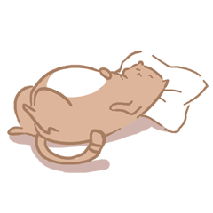 [LINEスタンプ] fat Qcat