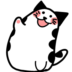 [LINEスタンプ] Matcha the cat from Evacomics