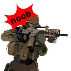 [LINEスタンプ] FPS レンジャー 民兵 チーム