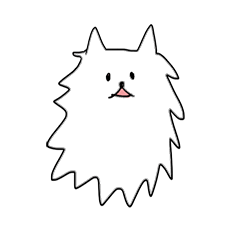 [LINEスタンプ] みの虫みたいな犬