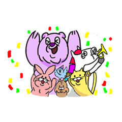 [LINEスタンプ] 正直な動物たち