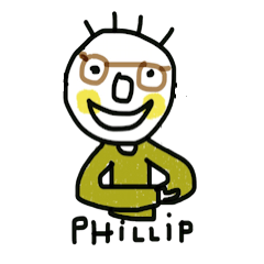 [LINEスタンプ] Phillip