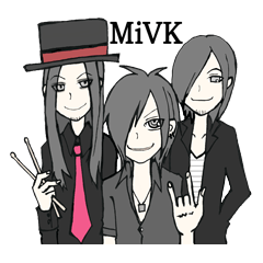 [LINEスタンプ] MiVK