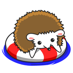 [LINEスタンプ] ハリネズミのはなちゃん