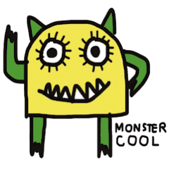 [LINEスタンプ] Monster Coolの画像（メイン）