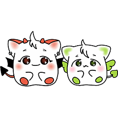 [LINEスタンプ] Canchio ＆ Baibhio