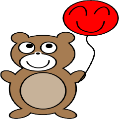 [LINEスタンプ] Bear Is So Cute ？