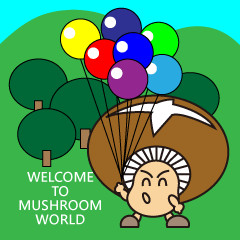 [LINEスタンプ] Mushroom's show