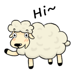 [LINEスタンプ] PuppySheep