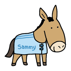 [LINEスタンプ] 馬のSammy