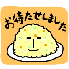 [LINEスタンプ] 米粒たち