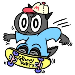[LINEスタンプ] Groovy Party 2