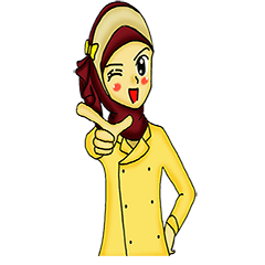 [LINEスタンプ] Zahara_Cute Hijab