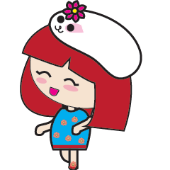 [LINEスタンプ] LucyChan and Momo