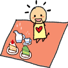[LINEスタンプ] Happy day with Merrylove