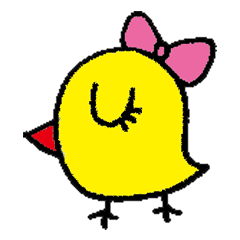 [LINEスタンプ] ツンデレぴよこのあいさつ