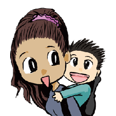 [LINEスタンプ] There is "CYUAN" in my home