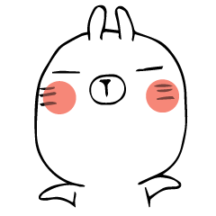 [LINEスタンプ] little-rabbit-air