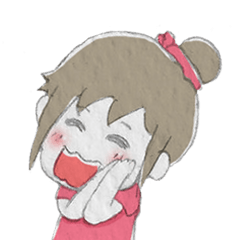 [LINEスタンプ] Young Girl Dreamer