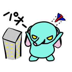 [LINEスタンプ] パオゾウと豚 日常編！