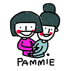 [LINEスタンプ] Pammieの画像（メイン）