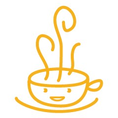 [LINEスタンプ] Coffee SAKURA サクラちゃんの画像（メイン）