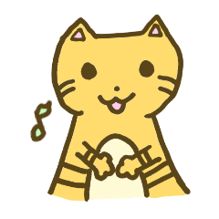 [LINEスタンプ] しまにゃんのリアクションスタンプ