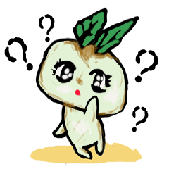 [LINEスタンプ] Turnip people to report