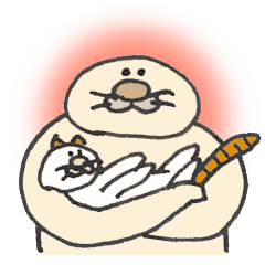 [LINEスタンプ] 表情豊かなアザラシ