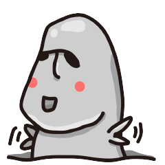 [LINEスタンプ] MOAI FATTY BABY