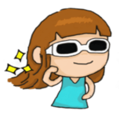 [LINEスタンプ] Little Ann - Rings