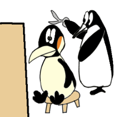 [LINEスタンプ] Animated Stickers of Penguinic State 1の画像（メイン）